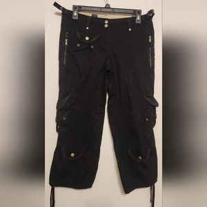 Vintage The Limited Black Cargo Pants - Size 4